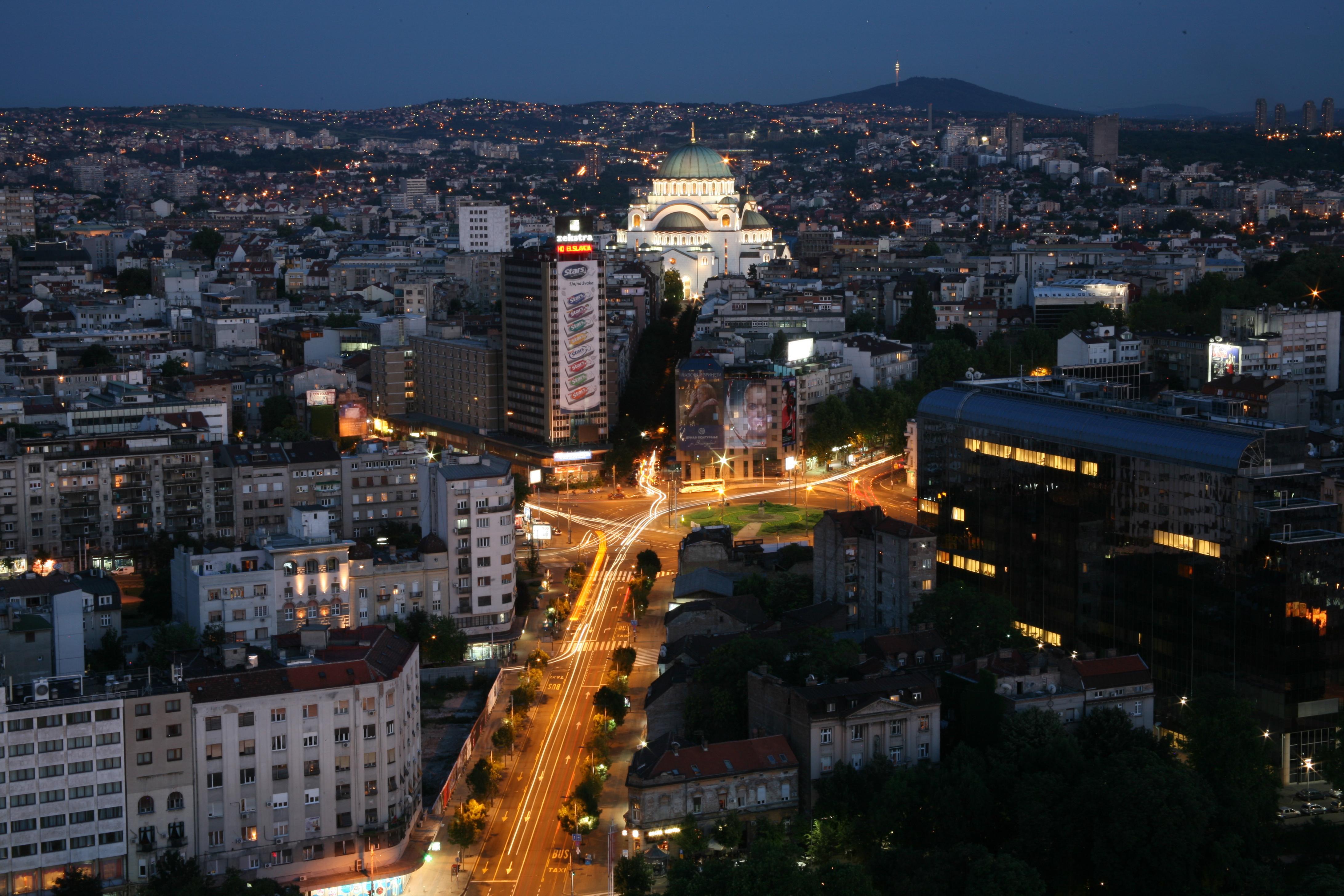 Hotel Slavija Garni Belgrado Buitenkant foto